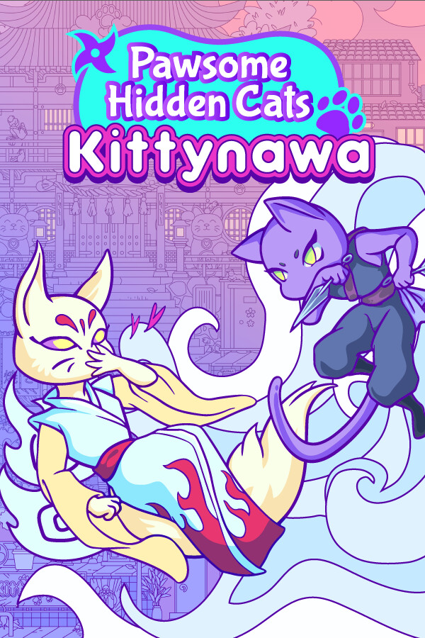 Game cover: Pawsome Hidden Cats: Kittynawa