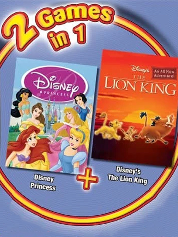 2 Games in 1: Disney Princess + Disney's The Lion King