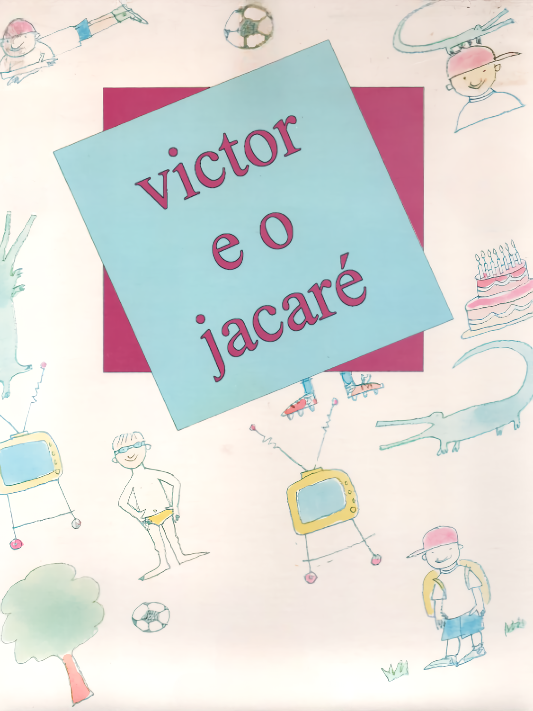 Game cover: Victor e o Jacaré