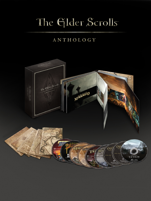 Game cover: The Elder Scrolls Anthology