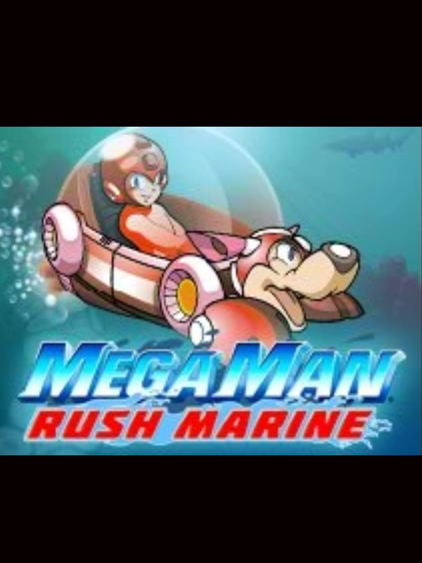 Game cover: Mega Man Rush Marine