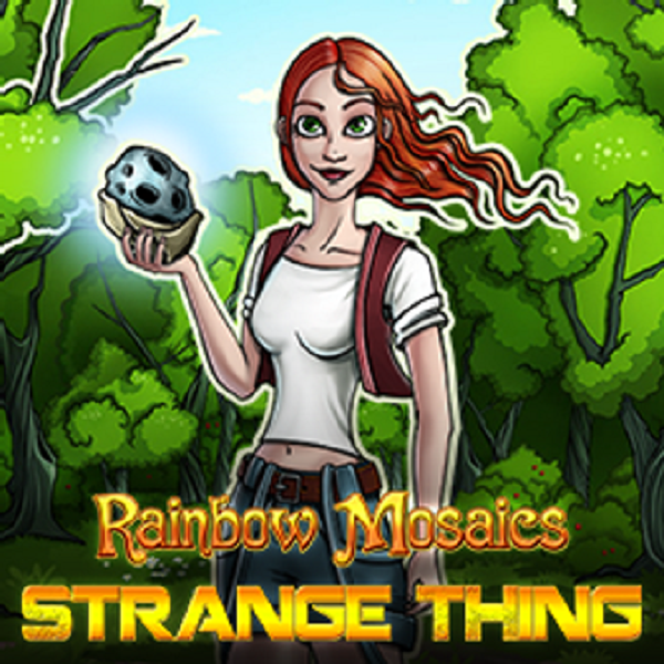 Game cover: Rainbow Mosaics: Strange Thing