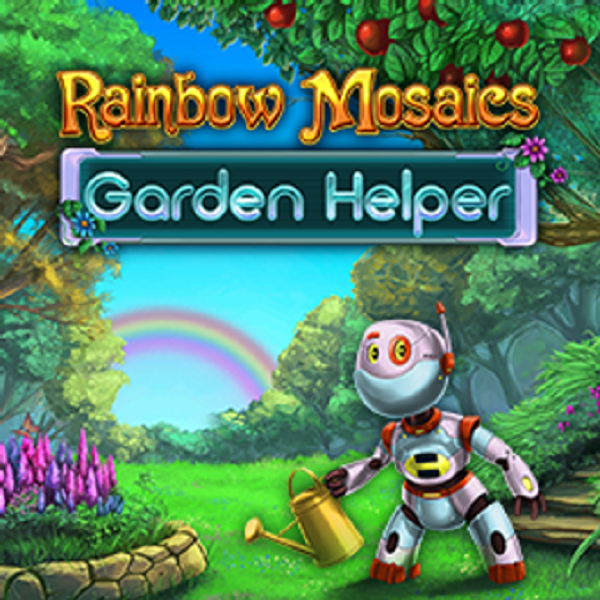Game cover: Rainbow Mosaics: Garden Helper
