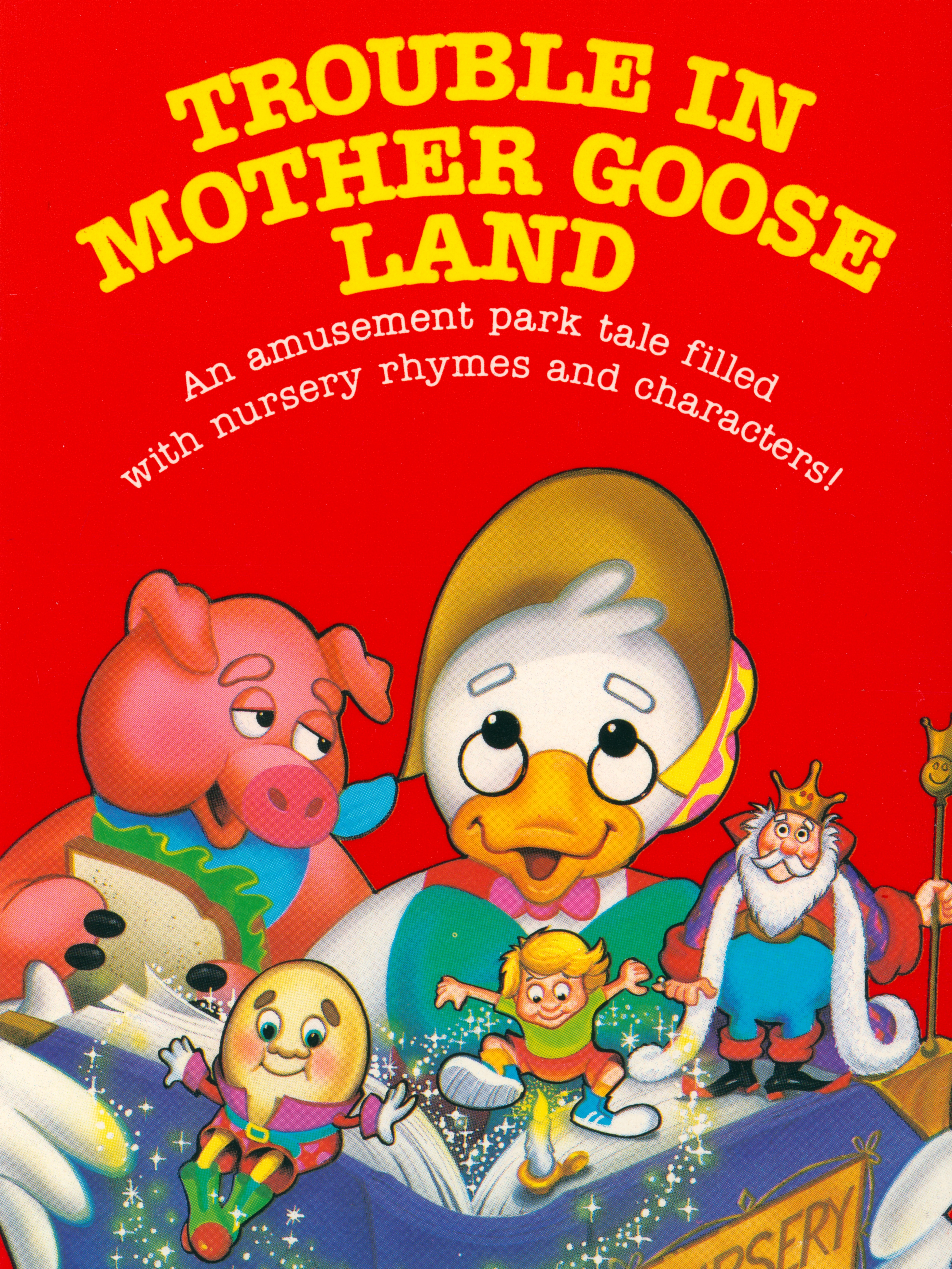 Game cover: Trouble in Mother Goose Land