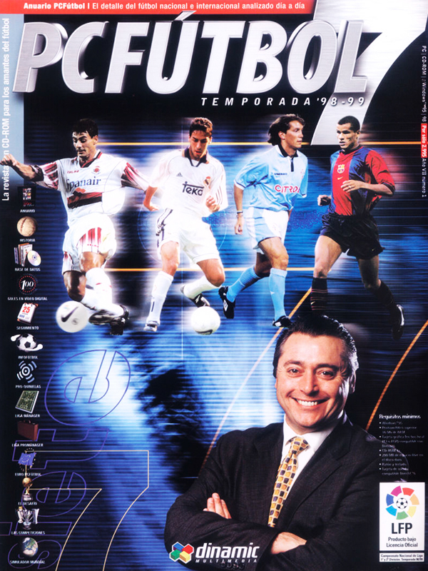 Game cover: PC Fútbol 7