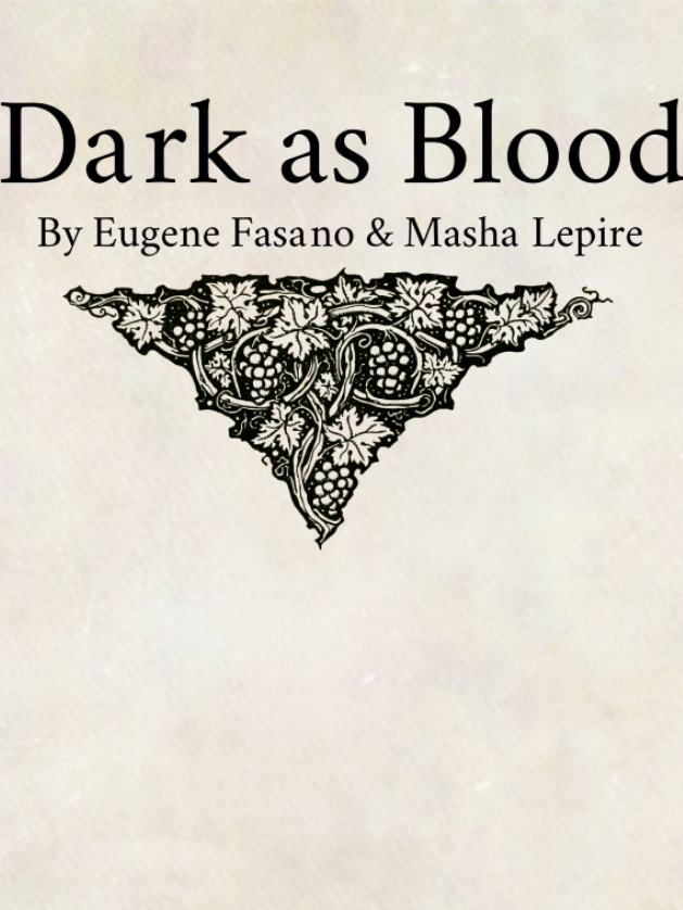 Game cover: Dark as Blood