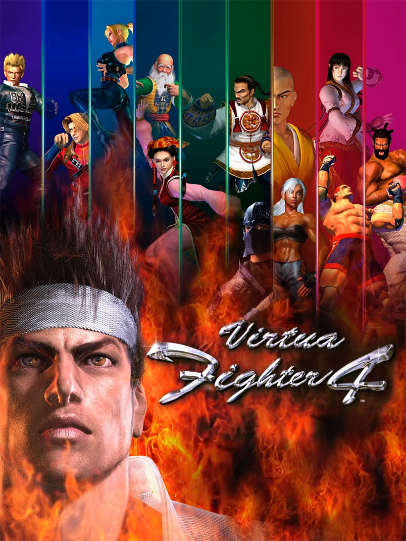 Game cover: Virtua Fighter 4