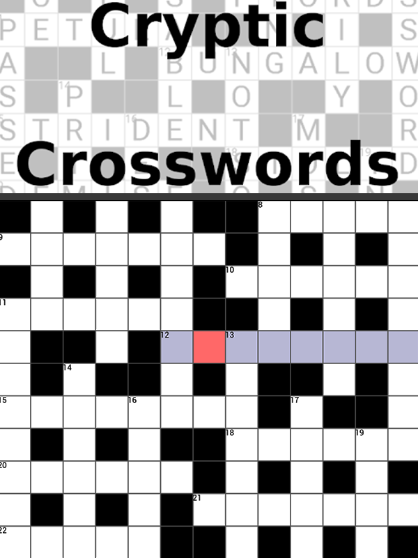 Game cover: Cryptic Crosswords