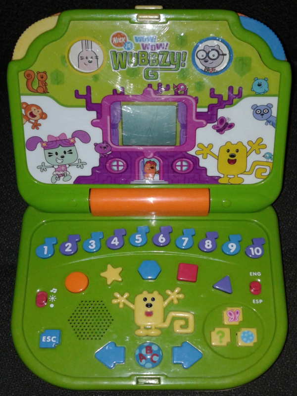 Game cover: Wubbzy's Bilingual Treehouse Laptop