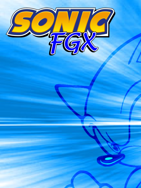 Game cover: Sonic FGX