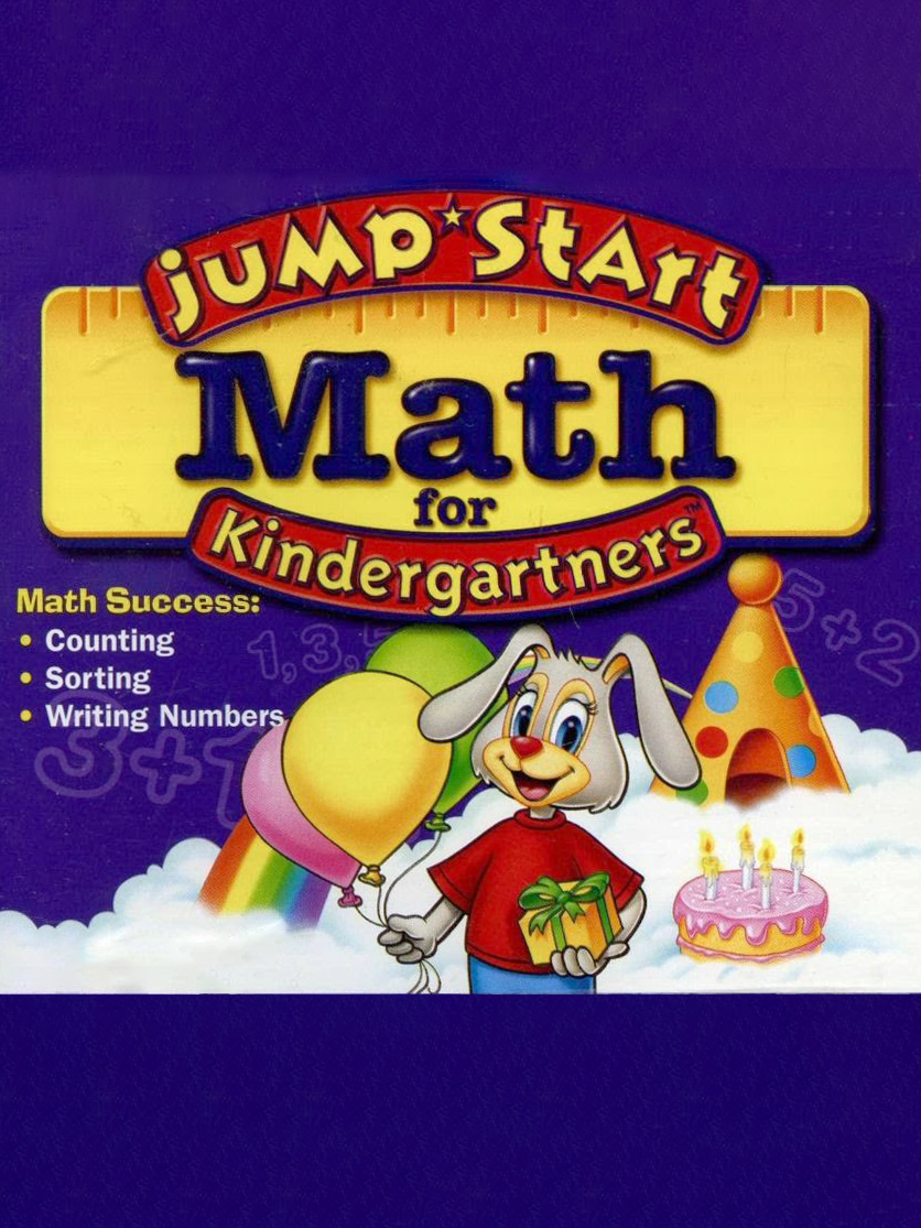 Game cover: JumpStart Math for Kindergarteners