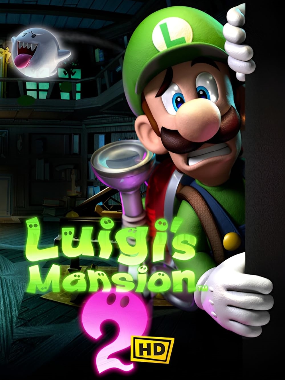 Game cover Luigi's Mansion 2 HD