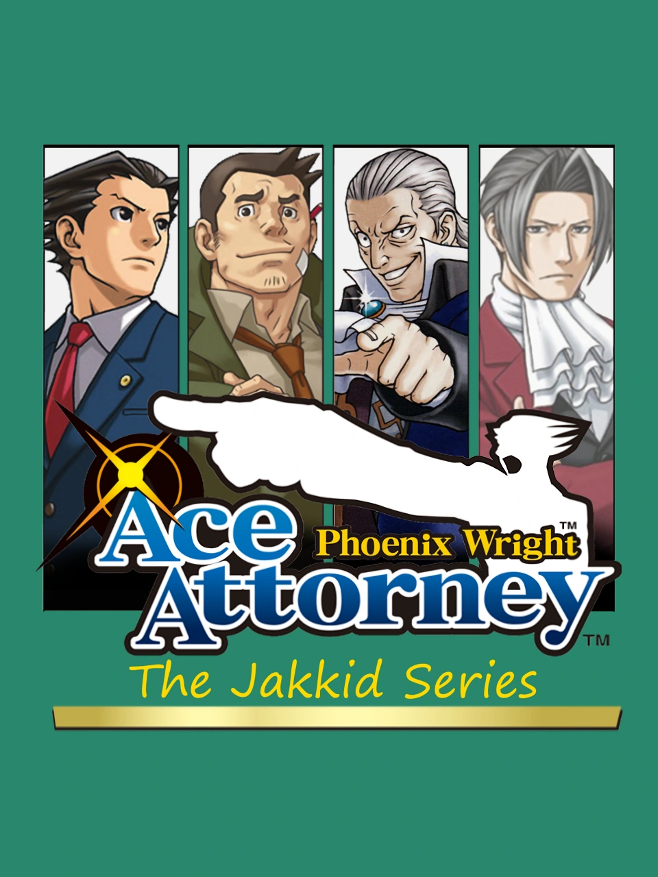 Game cover: Phoenix Wright: Ace Attorney - The Jakkid Series