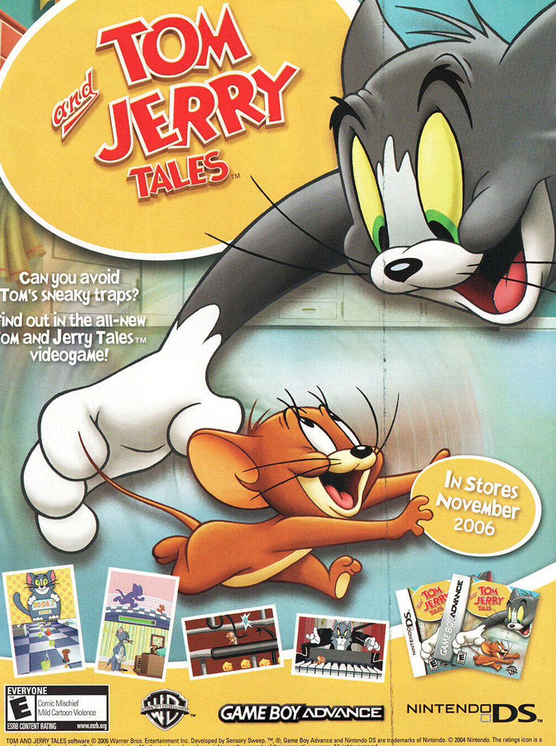 Game cover: Tom and Jerry Tales