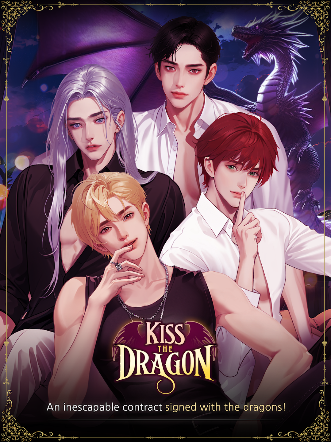 Game cover: Kiss the Dragon