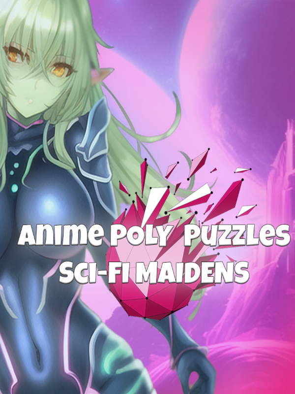 Anime Poly Puzzle: Sci-Fi Maidens