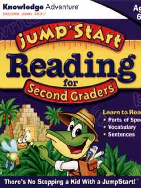 Game cover: JumpStart Reading for Second Graders
