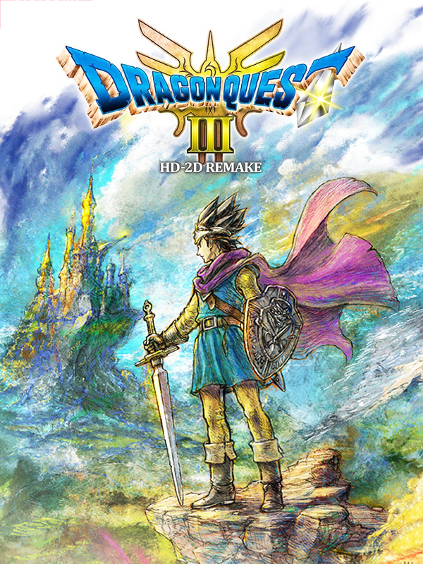 Game cover Dragon Quest III HD-2D Remake