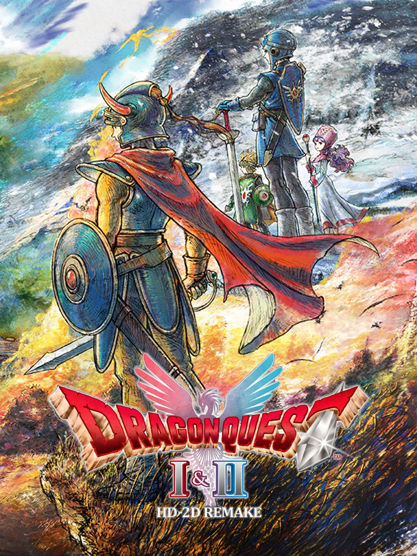 Game cover Dragon Quest I & II HD-2D Remake