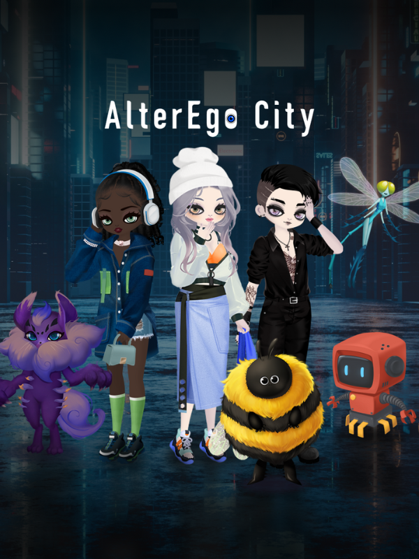 Game cover: AlterEgo City