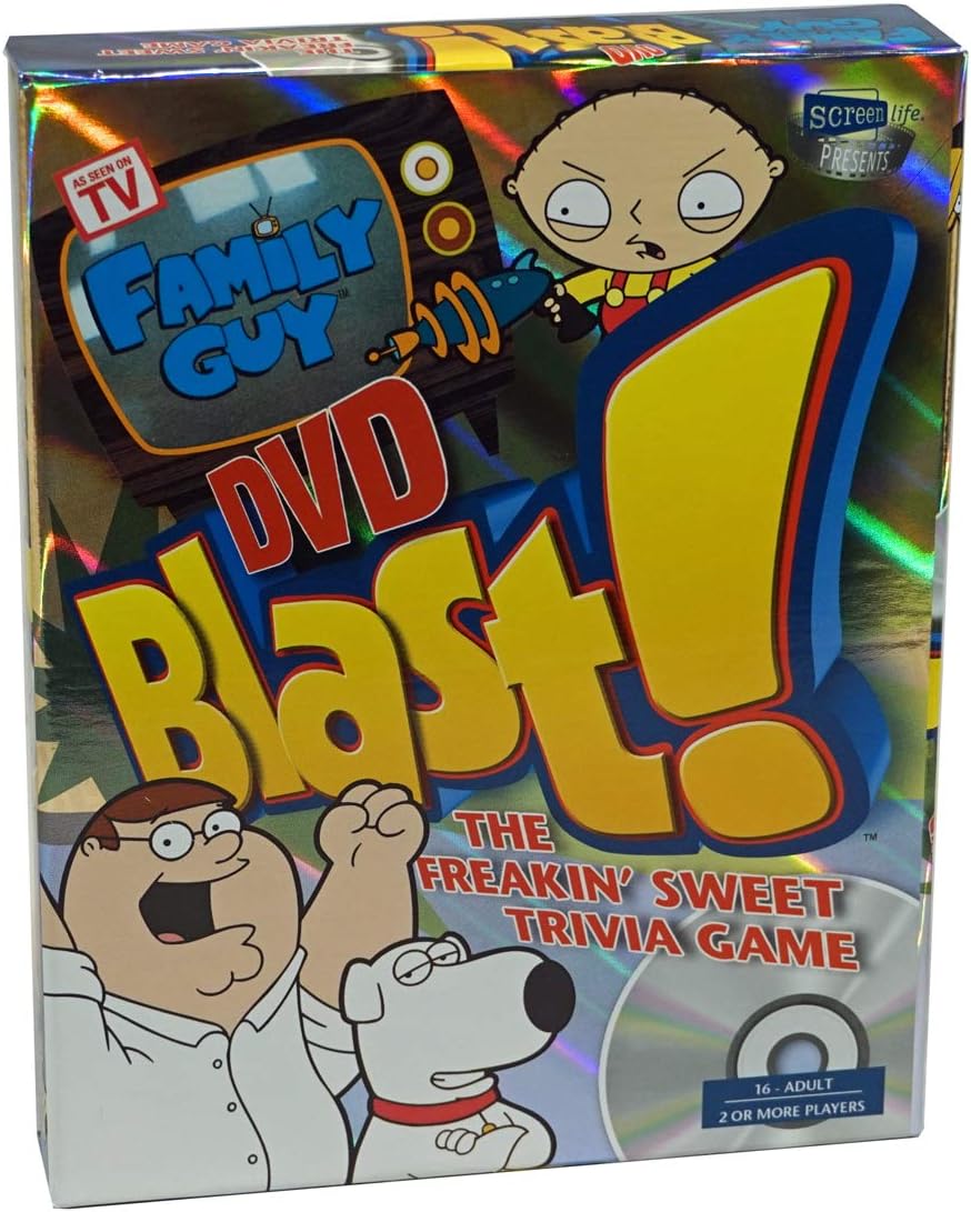 Game cover: Family Guy DVD Blast! The Freakin' Sweet Trivia Game