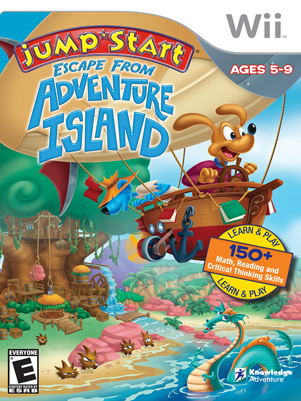 Game cover: JumpStart Escape from Adventure Island