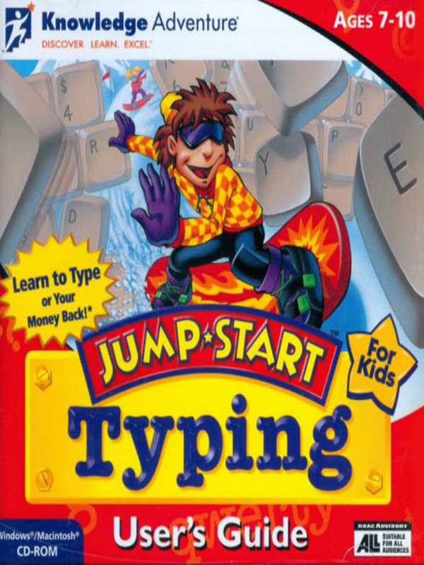Game cover: JumpStart Typing