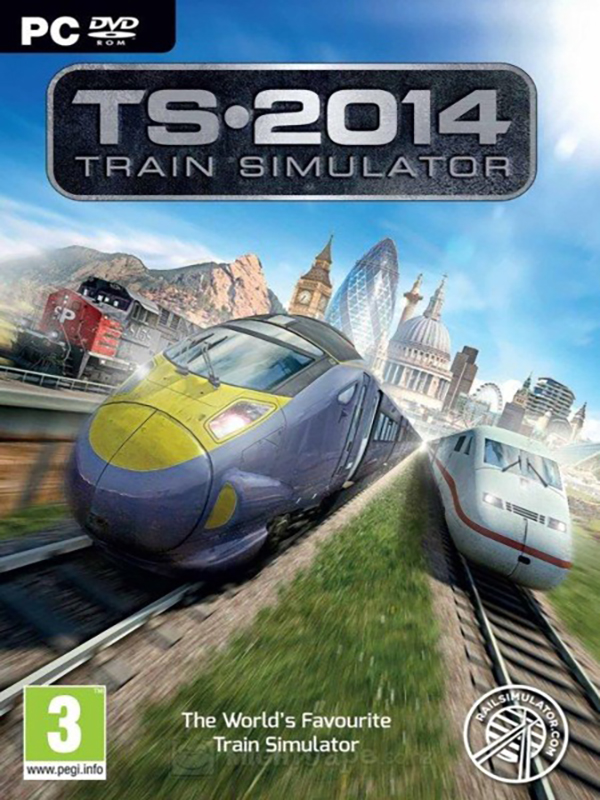 Game cover: Train Simulator 2014