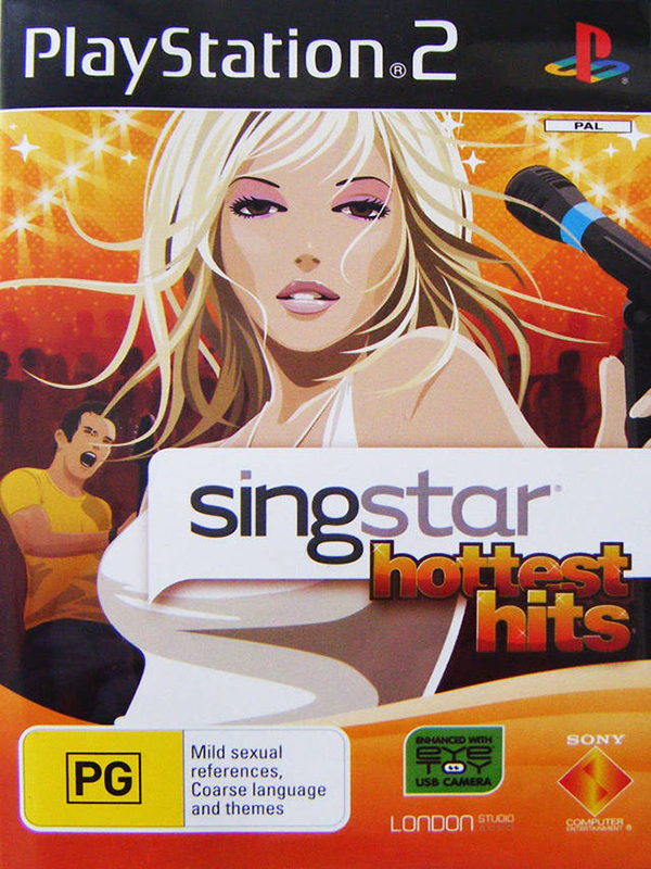 Game cover: SingStar: Hottest Hits