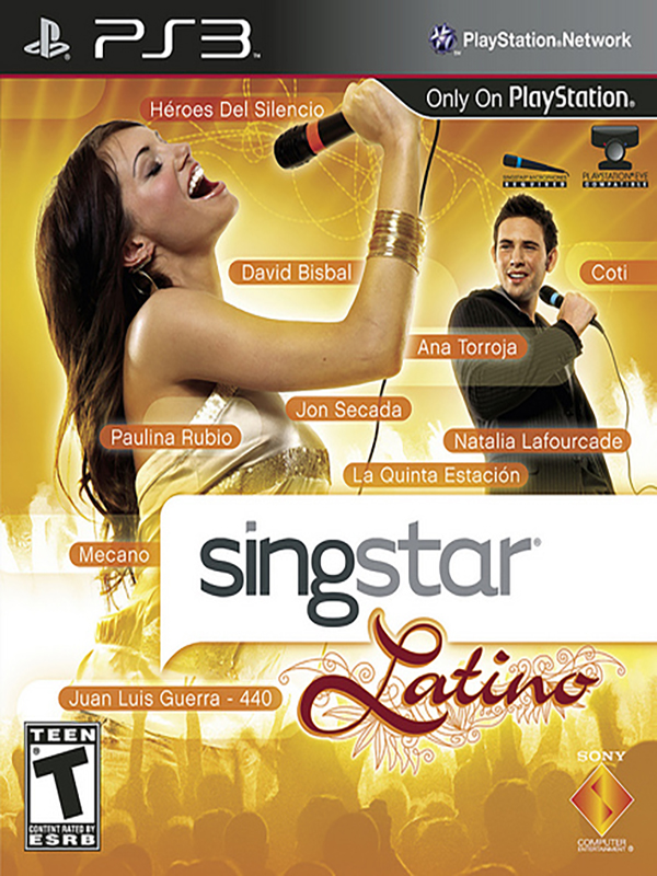 Game cover: SingStar: Latino