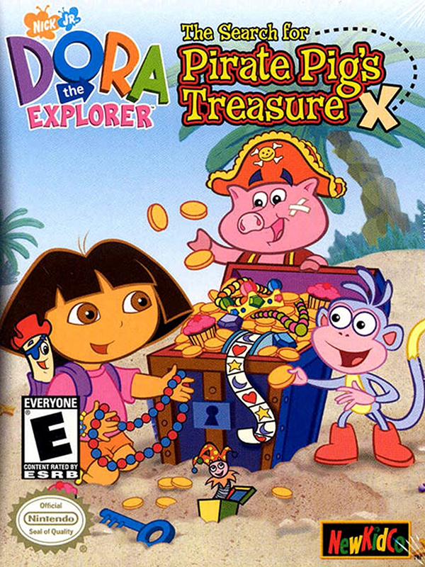 Game cover: Dora the Explorer: The Search for Pirate Pig's Treasure