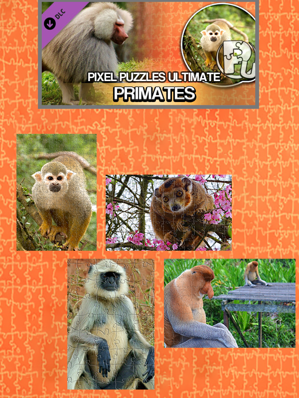 Pixel Puzzles Ultimate: Primates