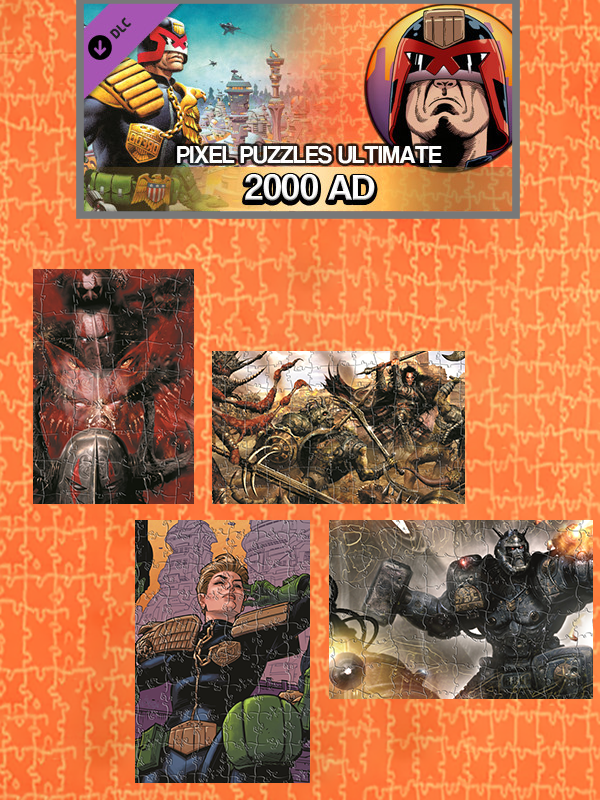 Pixel Puzzles Ultimate: Puzzle Pack 2000 AD