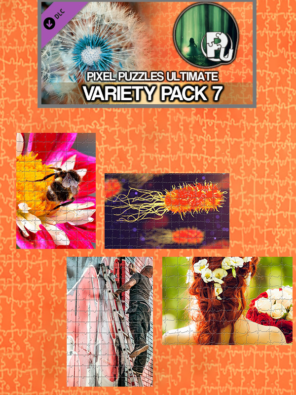 Pixel Puzzles Ultimate: Variety Pack 7
