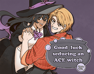 Game cover: Good Luck Seducing an Ace Witch