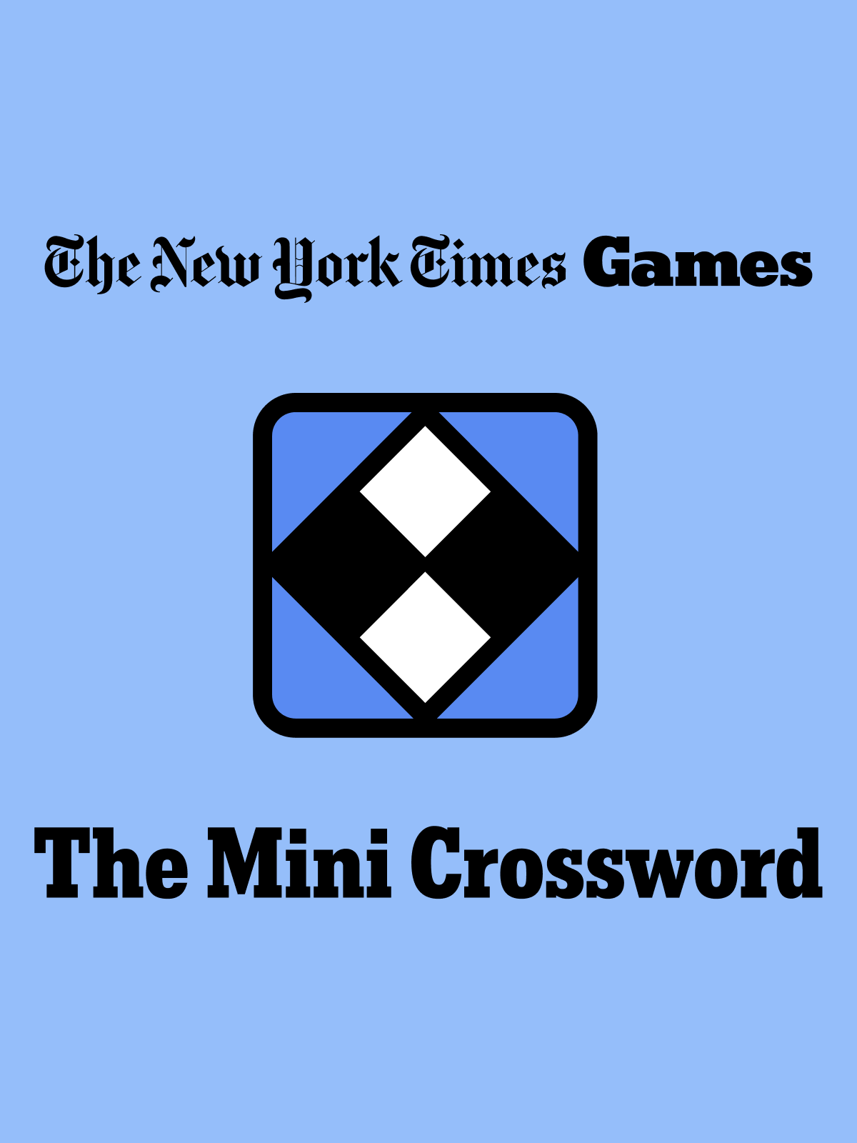 Game cover: The Mini Crossword