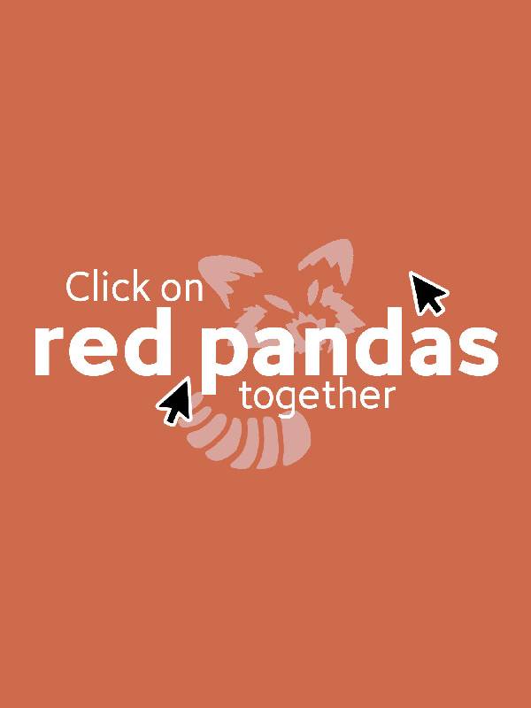 Game cover: Click On Red Pandas Together