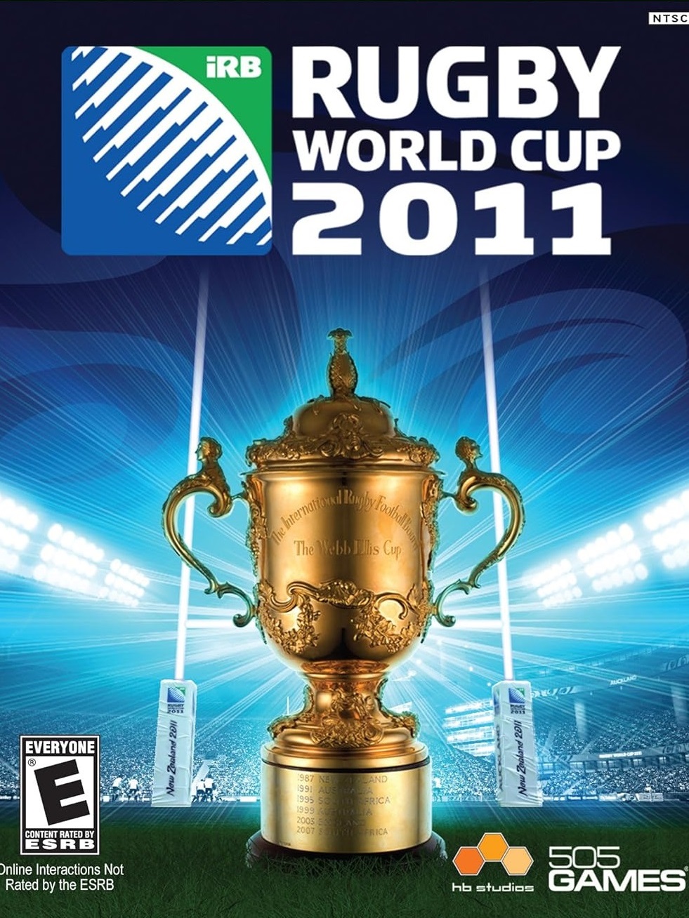 Game cover: Rugby World Cup 2011