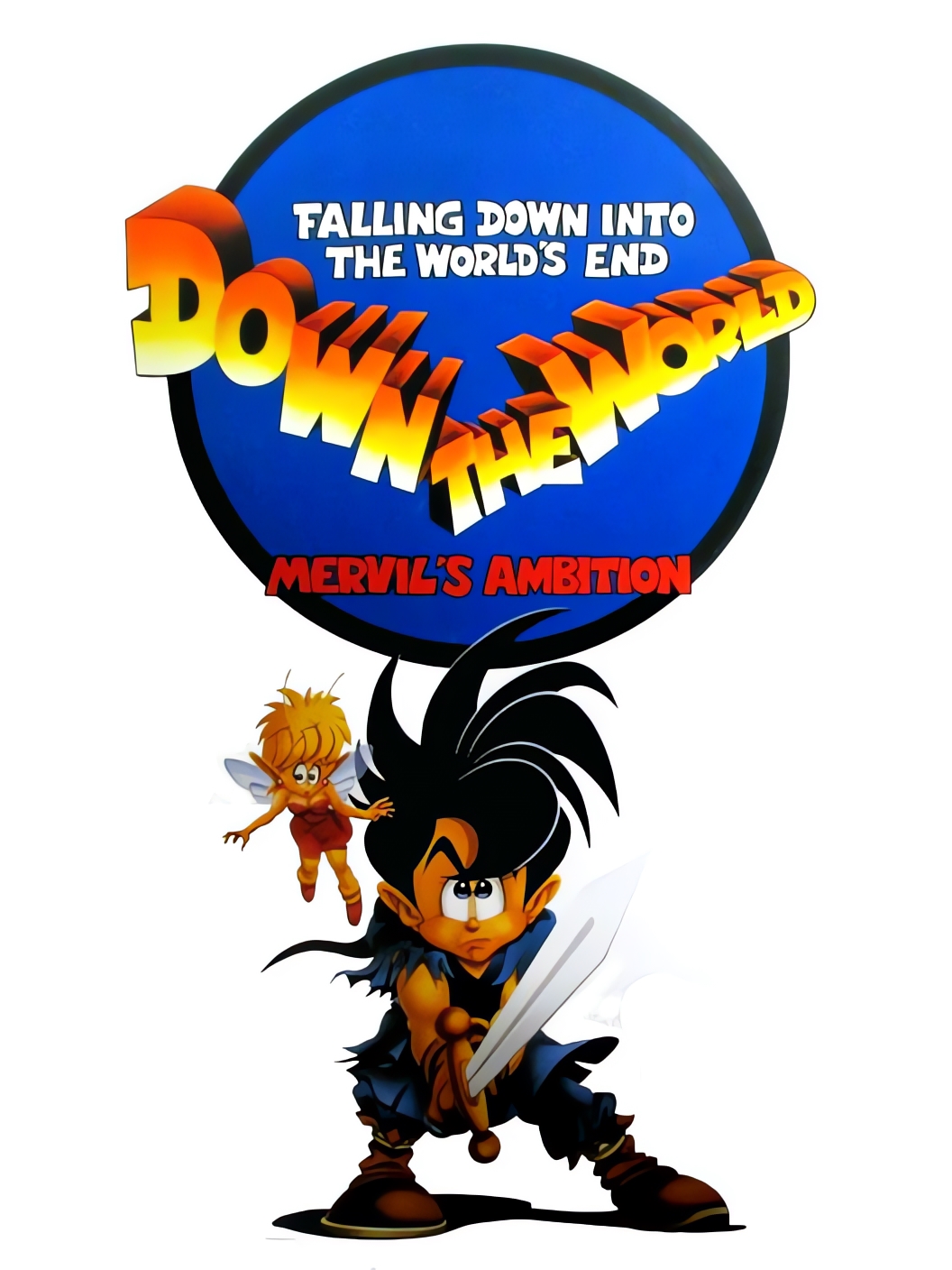 Game cover: Down the World: Mervil's Ambition