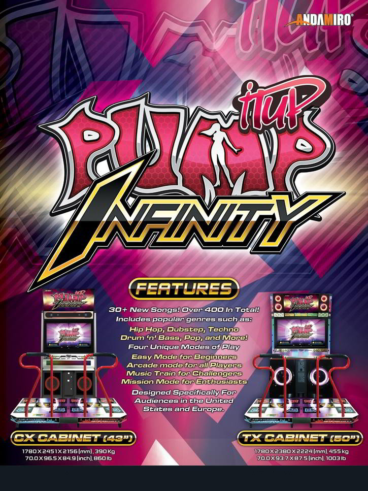 Game cover: Pump It Up Infinity