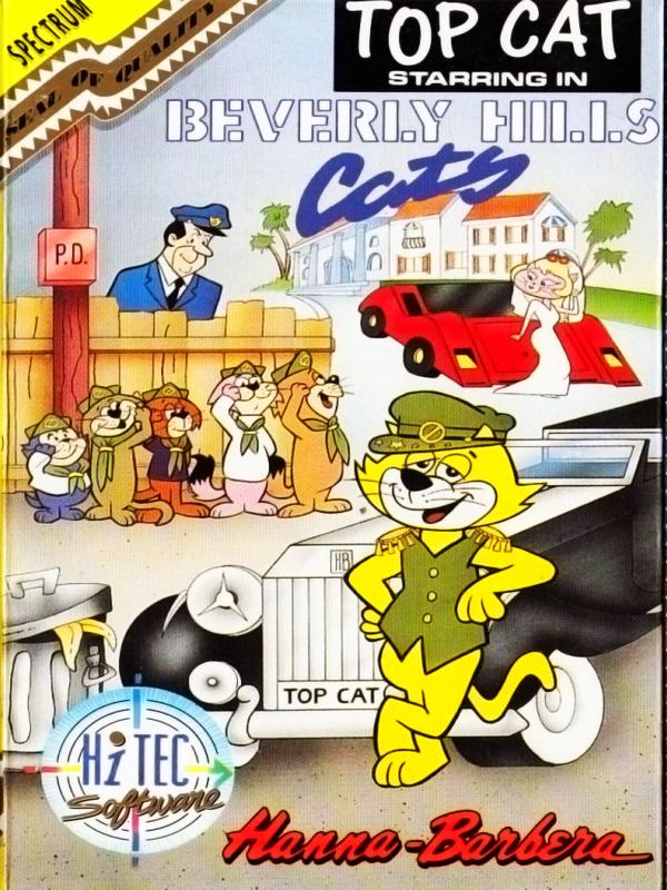 Game cover: Top Cat in Beverly Hills Cats
