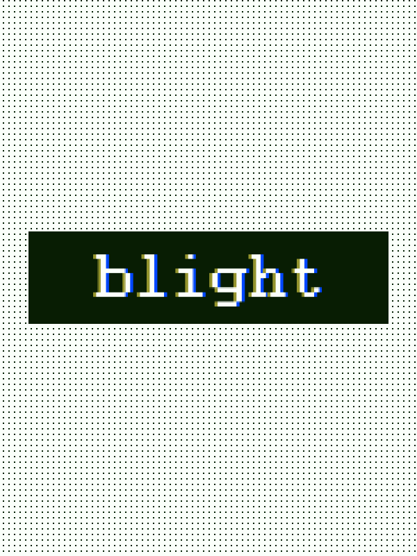 Game cover: Blight