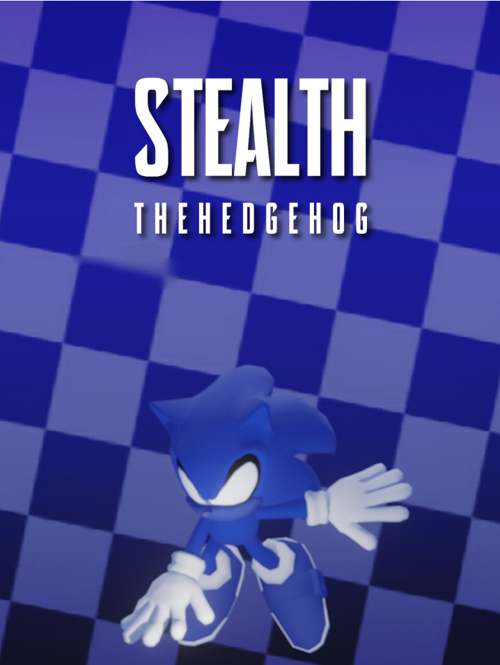 Game cover: Stealth The Hedgehog