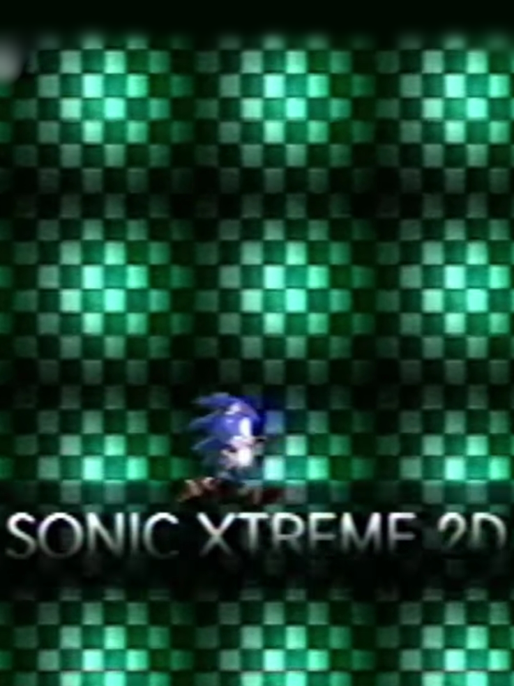 Game cover: Sonic Xtreme 2D
