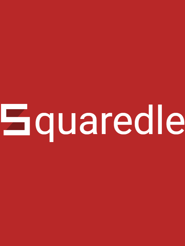 Game cover: Squaredle