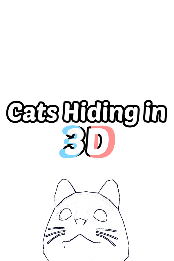 Game cover: Cats Hiding in 3D