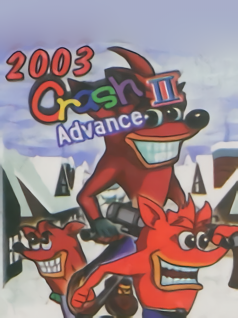 Game cover: 2003 Crash II Advance