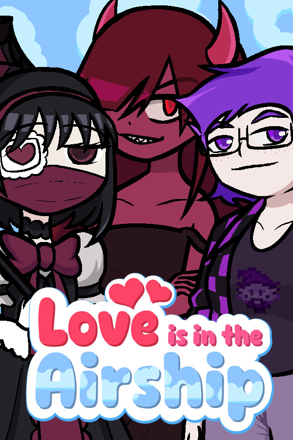 Game cover: Love is in the Airship