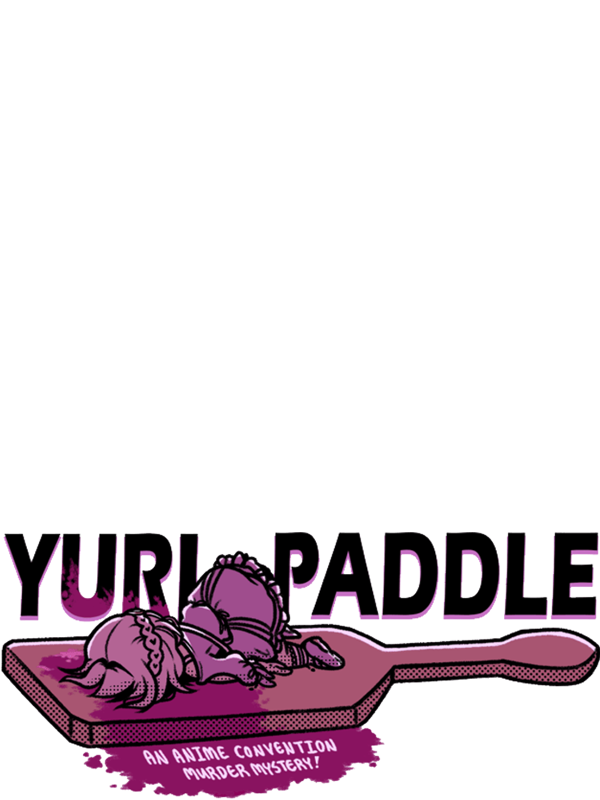 Game cover: Yuri Paddle: An Anime Convention Murder Mystery