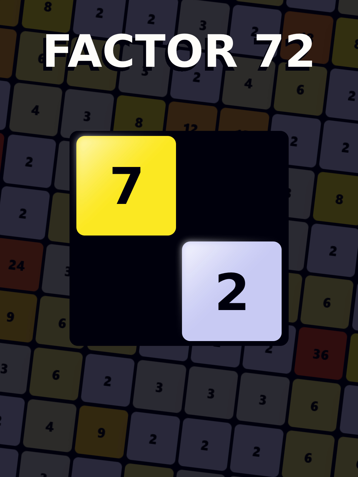 Game cover: Factor72